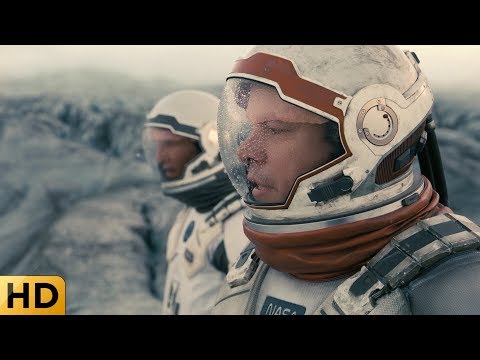 Видео: Доктор Манн разбивает шлем Куперу. Интерстеллар.