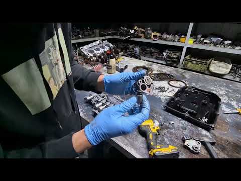 Видео: Сборка АКПП АА80 Aisin