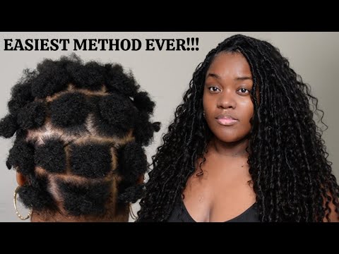 Видео: САМЫЙ ПРОСТОЙ СПОСОБ ВЯЗАНИЯ КРЮЧКОМ! Бохо-локоны для начинающих от Eayon Hair | Прически для тем...