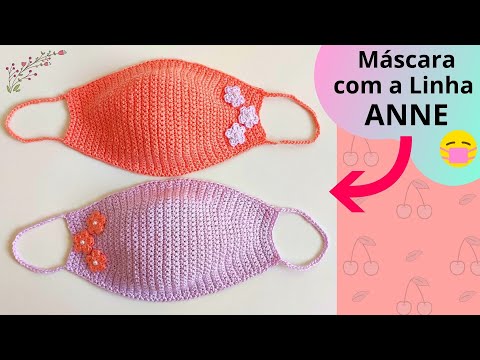 Видео: Льняная маска для вязания крючком пошагово