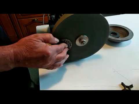 Видео: Идеальная заточка ножей мясорубки. Sharpen the meat grinder knives.