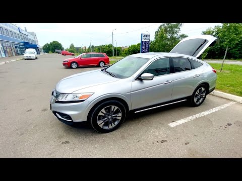 Видео: Осмотр HONDA CROSSTOUR. Дикий зверь из Штатов с объемом 3.5