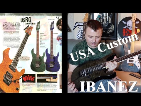 Видео: История Ibanez USA Custom USRG. Странности грифа Tension free neck и Ibanez USRG30.