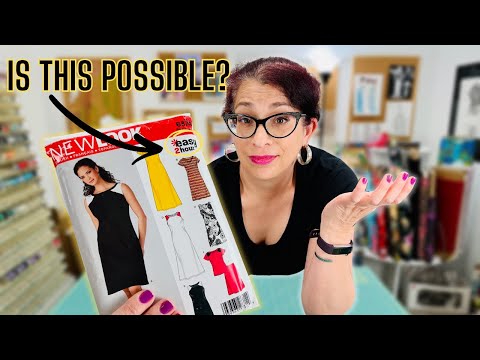 Видео: Я попробовала сшить трикотажное платье за ​​2 часа — вот что получилось