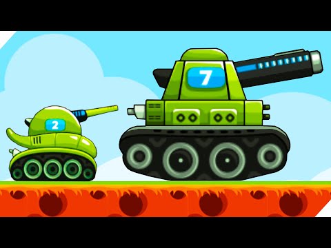 Видео: ТАНК ДАМАГЕР! БИТВА ТАНКОВЫХ АРМИЙ. Clash Of Armour