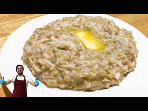 Видео: ՀԱՐԻՍԱ առանց խառնելու՞: ԱՅՈ / Традиционное Армянское блюдо Ариса / #Harisa / #Haykakan #xohanoc