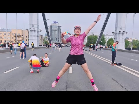 Видео: Эстафета по Садовому кольцу 15 км 🏃🏼‍♀️ 17.05.2025 г