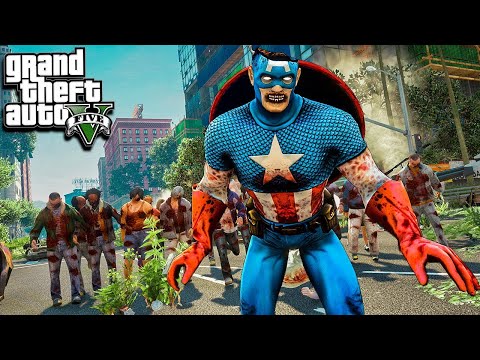 Видео: КАПИТАН АМЕРИКА ПРЕВРАТИЛСЯ В ЗОМБИ В ГТА 5 МОДЫ! АПОКАЛИПСИС ОБЗОР МОДА GTA 5! ГТА МОД ИГРЫ MODS