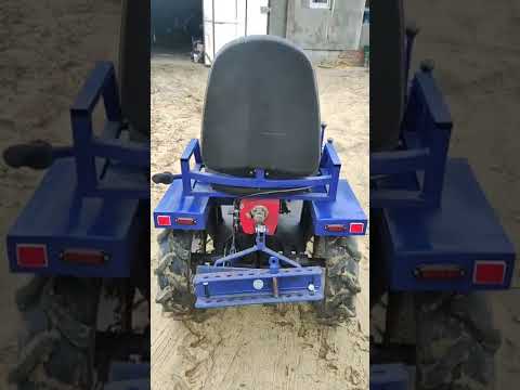 Видео: самодельный минитрактор из мотоблока