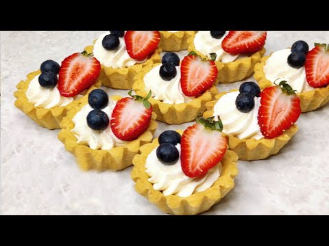 Видео: ТАРТАЛЕТКИ со Сладкой Начинкой На Праздничный стол