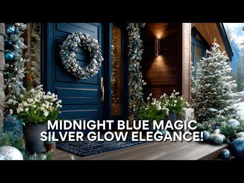 Видео: Праздничные цветовые тренды West Elm 2025 | Современный полуночно-синий и серебристый