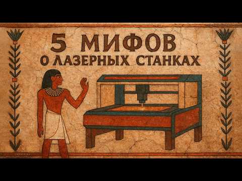 Видео: Пять главных мифов о лазерных станках. Что правда, а что выдумка?
