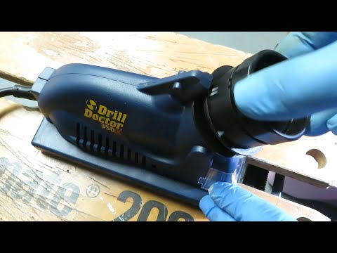 Видео: Как заточить сверло с помощью Drill Doctor 350X