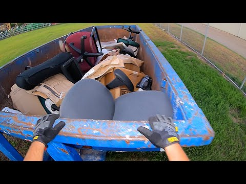 Видео: Покопаться в мусоре: «Это техасская фишка»