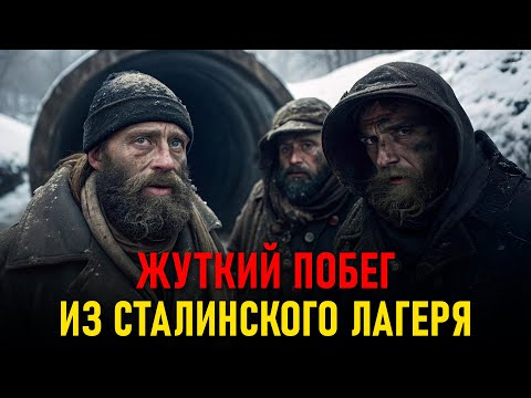 Видео: ЖУТКИЙ ПОБЕГ ИЗ СТАЛИНСКОГО ЛАГЕРЯ СМЕРТИ | Реальная история 1951 года
