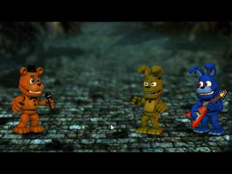 Видео: Fazbear World: The First Night - Битва с Бонни