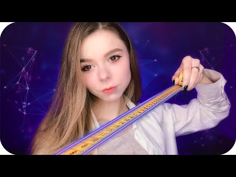 Видео: 🚀АСМР доктор снимет МЕРКИ для создания андроида | неразборчивый шепот | ASMR measuring you