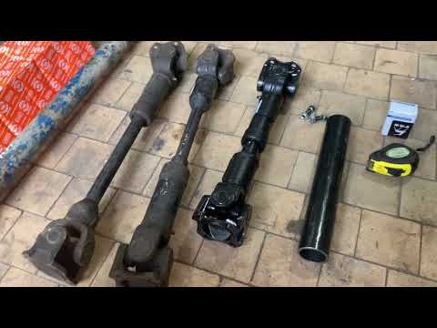 Видео: Уаз-469. Купил новый кардан! И сразу в переделку ?