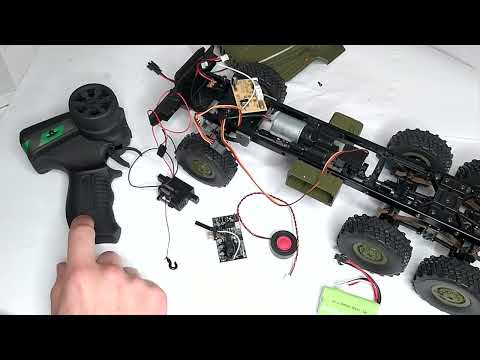 Видео: Підключення електроніки WPL V3 на Урал WPL B36