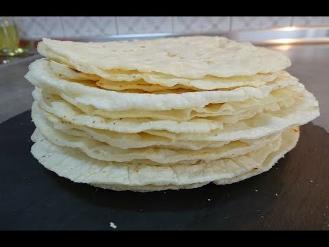 Видео: МЕКСИКАНСКИЕ ЛЕПЕШКИ ИЗ КУКУРУЗНОЙ МУКИ -TORTILLAS простой рецепт от Inga Avak