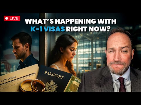Видео: Что на самом деле происходит с визами K-1 (вам нужно это знать).