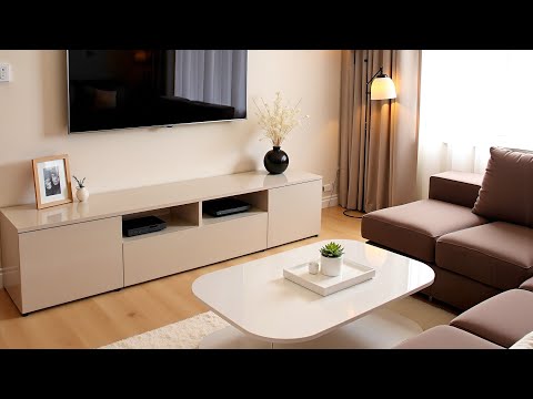 Видео: Современные идеи дизайна настенных подставок под телевизор 2025 | Стильные настенные телевизоры, ...