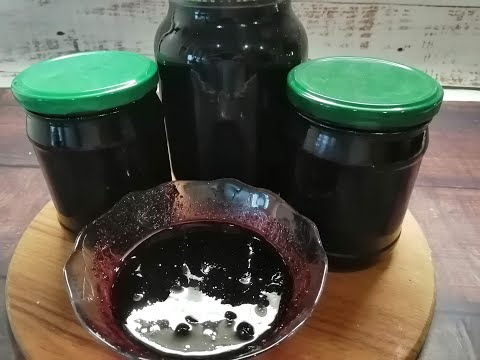 Видео: Варенье из голубики Blueberry jam