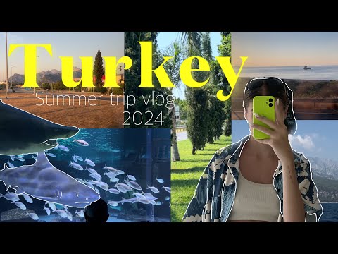 Видео: Vlog Turkey // 2024 // Влог с Турции // Swimming //  Oceanarium // summer trip