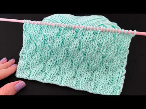 Видео: ЛЕГКОЕ ВЯЗАНИЕ СТРОЧКИ