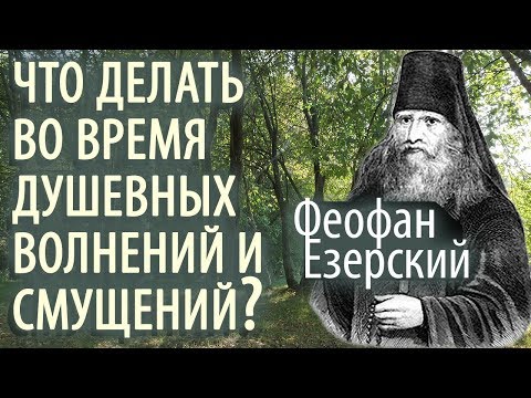 Видео: Что делать во время Душевных волнений и Смущений? Старец Феофан Езерский