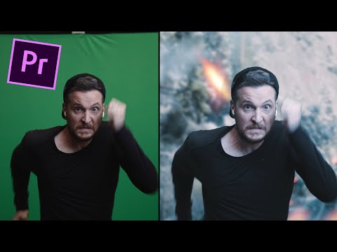 Видео: КАК РАБОТАТЬ С ХРОМАКЕЕМ / ЗЕЛЁНЫМ ЭКРАНОМ В PREMIERE PRO + Peter McKinnon #pmgreenscreen
