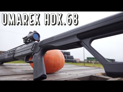 Видео: Первый взгляд на помповое ружье Umarex HDX.68