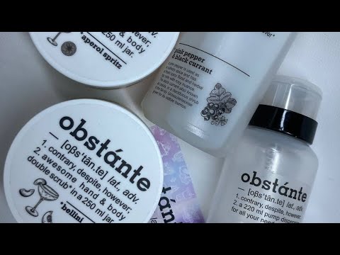 Видео: Покупка - знакомство с т.м. Obstante #ногти #маникюр #обычныйлак #obstante # обзорлаков