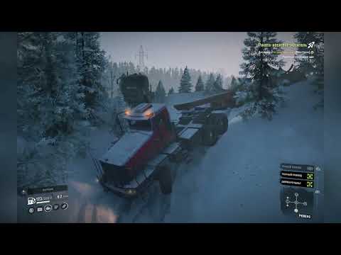 Видео: SnowRunner. Амур. Северный щит и Река Урска. Ракета-носитель-носитель