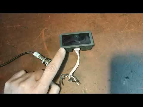 Видео: Датчик оборотов (тахометр) для токарного станка ТВ-7