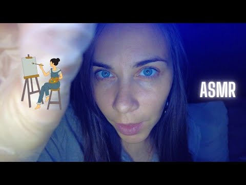 Видео: АСМР -реставрация🎨 ты - картина, восстанавливаю тебя! Ролевая игра для сна и релакса!  ASMR
