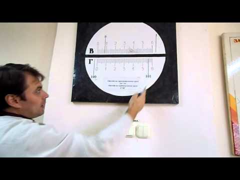 Видео: Взятие отчётов на оптических теодолитах 11.10.13 ДЭК-11