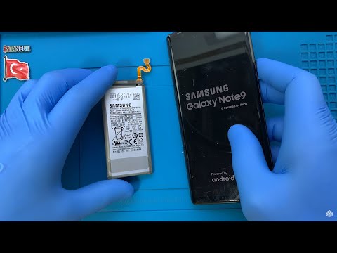 Видео: Замена аккумулятора Samsung Galaxy Note 9