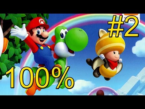 Видео: New Super Mario Bros U {Wii U} прохождение часть 2 — Долина Желудей #2 на 100%