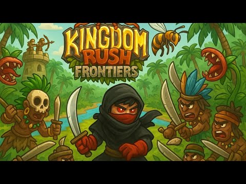 Видео: Kingdom Rush Frontiers / Шамани у Джунглях / Рівень 8