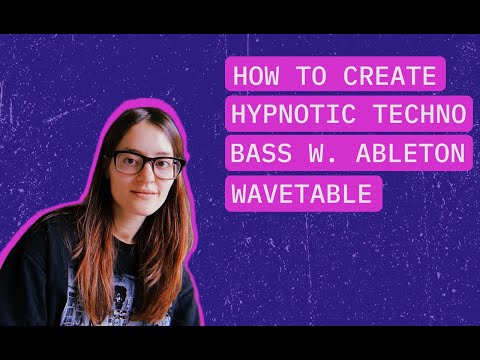 Видео: Создаем пульсирующий техно саб басс на Wavetable [Ableton Live Session]