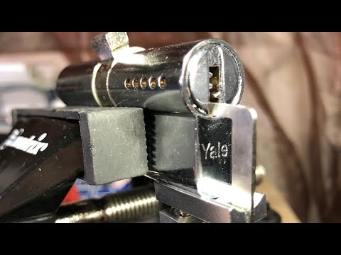 Видео: Обзор  цилиндра Yale 7 pin. Вскрытие с разбором.  +79031440676 