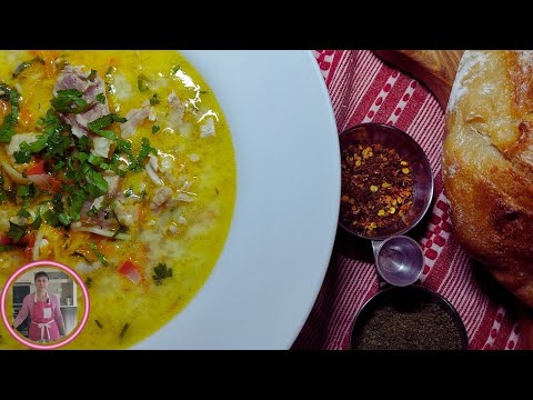 Видео: Пилешка супа - вкусна, сгряваща и лековита. Chicken soup - tasty and healthy👩‍🍳