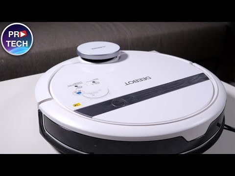 Видео: Качественный и недорогой моющий робот-пылесос - реально? Обзор Ecovacs Deebot DE55