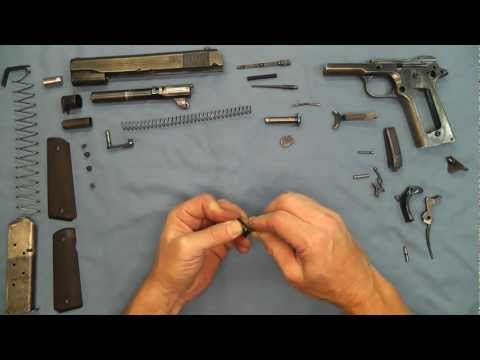 Видео: Сборка пистолета 1911 года без инструментов