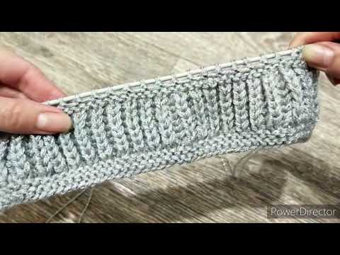 Видео: ПИНЕТКИ С ОБЪЕМНЫМ УЗОРОМ СПИЦАМИ 🔥