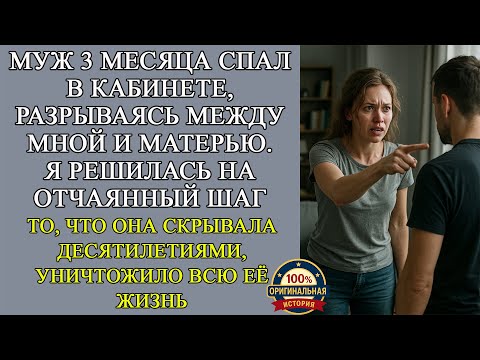 Видео: Муж спасал мать от одиночества, пока она не РАЗРУШИЛА НАШ БРАК