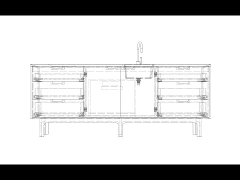 Видео: Проектирование кухни в SOLIDWORKS SWOOD