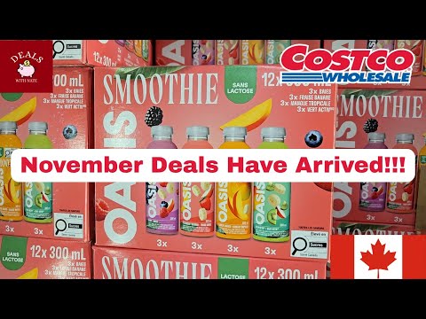 Видео: Совершенно новые предложения ноября от Costco уже здесь! | Покупки в Costco Canada