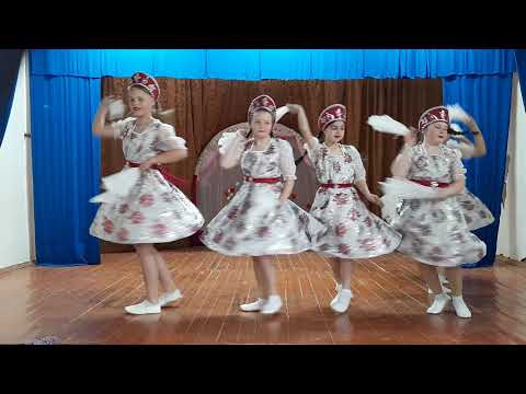 Видео: танец "ЛЕБЕДУШКА", коллектив "НЕЗАБУДКИ"